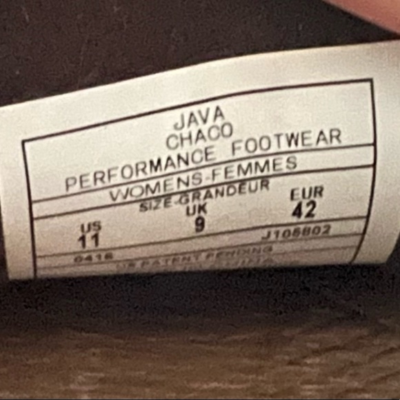 Chaco loafers Java color size 11W - Picture 2 of 4